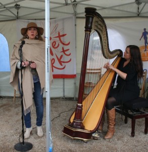 muziek zang en harp grietmarkt 11 mei 2013